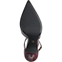 Tamaris Damen T-Strap Pumps mit spitzer Kappe und Stilettoabsatz 1-22461-47, Größe:39 EU, Farbe:Rot