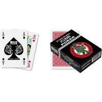 Dal Negro Dal NTP Carte DA GIOCO Poker Rosso