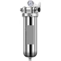 Markenlos Wasserfiltersystem - Leidingwasserfilter - Haushaltsgebrauch - Rostfreies Vorfilter - 10000L/h
