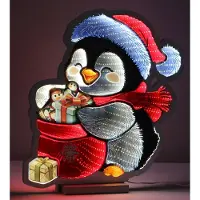 Star-Max 36632 Day&Night Infinity Pinguin 291 LED 6/18h Timer 3m Zuleitung innen