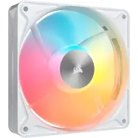 Corsair RS120 II ARGB Weiss, 120-mm-ARGB-Lüfter, Einzelpackung