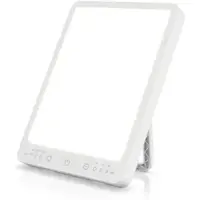 Mybeo Tageslichtlampe LED Lichttherapielampe, Tageslichtleuchte mit Standfuß, Lichtdusche, Dimmfunktion, verschiedene Lichtmodi, LED fest integriert