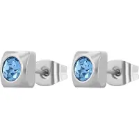 Adelia´s Paar Ohrstecker "Ohrringe – Ohrstecker aus Edelstahl mit Strass Steinchen" Geschenkidee: zeitlos und vielseitig