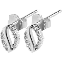 Adelia´s Paar Ohrstecker "Ohrringe – Ohrstecker aus 925 Silber mit Zirkonia" Ein stilvolles Geschenk für besondere Momente