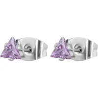 Adelia´s Paar Ohrstecker "Ohrringe – Ohrstecker aus Edelstahl mit Zirkonia" Zum Verschenken – ideal zum Weihnachten