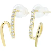 Adelia´s Paar Ohrstecker "Ohrringe – Ohrstecker aus 925 Silber mit Zirkonia" Eine schöne Geschenkidee für jeden Anlass