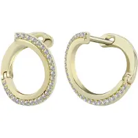 Adelia´s Paar Ohrstecker "Ohrringe – Ohrstecker aus 333 Gold mit Zirkonia" Ein kleines Geschenk mit großer Wirkung