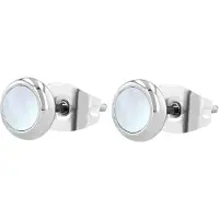 Adelia´s Paar Ohrstecker "Ohrringe – Ohrstecker aus Edelstahl mit Perlmutt" Ideal als Geschenk für besondere Anlässe