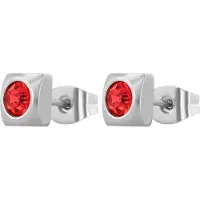 Adelia´s Paar Ohrstecker "Ohrringe – Ohrstecker aus Edelstahl mit Strass Steinchen" Ideal als Geschenk zum Jubiläum
