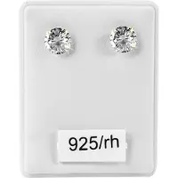 Adelia´s Paar Ohrstecker "Ohrringe – Ohrstecker aus 925 Silber mit Zirkonia" Ein Geschenk, das Freude macht