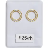 Adelia´s Paar Ohrstecker "Ohrringe – Ohrstecker aus 925 Silber mit Zirkonia" Ein Geschenk, das Freude macht