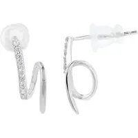 Adelia´s Paar Ohrstecker "Ohrringe – Ohrstecker aus 925 Silber mit Zirkonia" Zum Verschenken an Menschen, die Ihnen am Herzen liegen