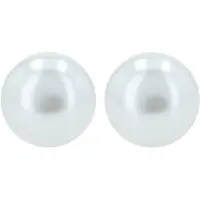Adelia´s Paar Ohrstecker "Ohrringe – Ohrstecker aus Edelstahl mit Perle" Perfekt als Geschenk zum Valentinstag