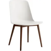 &tradition - Rely Side Chair HW71, weiß, Walnuss