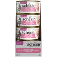 Schesir Complements Thunfisch mit Schinken (in Bouillon) Nassfutter Katze (Dosen)