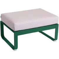 Fermob BELLEVIE 1-Sitzer-Polsterhocker mit Sitzfläche aus perforiertem Stahlblech