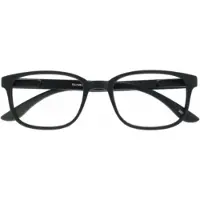 I Need You RAINBOW Unisex-Brille Vollrand Eckig Kunststoff-Gestell, schwarz