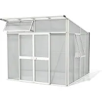 Pergart Vitavia Gewächshaus "Aura 7800" weiß 7,8 m² 10 mm HKP