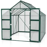 Pergart Vitavia Gewächshaus "Domus 8300" smaragd 8,3 m² 4 mm HKP