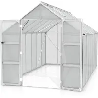 Pergart Vitavia Gewächshaus "Domus 11500" aluminium 11,5 m² 4 mm HKP
