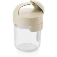 Lékué Joghurtbecher To Go Natural mit Löffel 0.4 l
