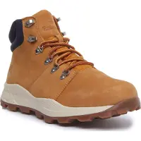 Timberland Brooklyn Low Herren-Schnürstiefelette aus Nubukleder in Weizen (125; Bräunen)