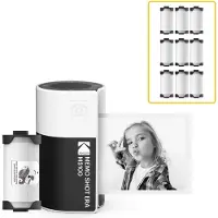 Kodak Sofortbildkamera Memo Shot MS100 White Bundle