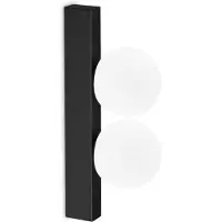 Ideal Lux PING PONG LED Wandleuchte 2x 2x6W Schwarz warmweiss 313252