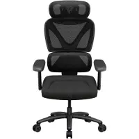Aerocool ThunderX3 XTC Cushion ergonomischer Gaming-Stuhl - schwarz