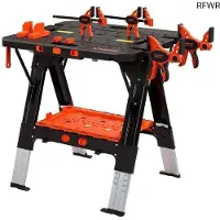 Markenlos Werkbank 2-in-1 - Multifunktionale Klusbank
