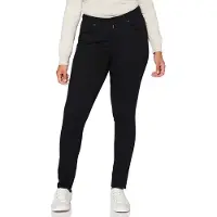Levi's Damen Jeanshose 721 mit Stretch-Anteil, Skinny Fit, Schwarz (Long Shot),
