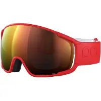 POC Skibrille Zonula Unisex Prismane Red/Partly Sunny Orange