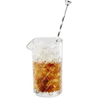Aps 93141 Rührglas mit Lippe, Ø 9 cm, Höhe 16 cm, 0,5 Liter