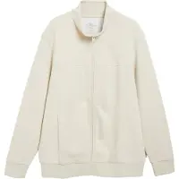 s.Oliver Sweatjacke mit Stehkragen und Eingrifftaschen