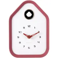 Karlsson - Wanduhr Reina Cuckoo - Bordeaux - 7.4x14.4x20.4cm