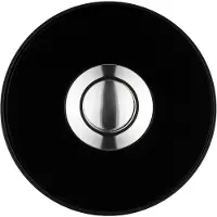 Grothe GRO64197 Klingeltaster Piccolo Cerchio schwarz