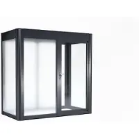 SunElements Design Gewächshaus SunCasa Deluxe mit Photovoltaik-Option 2.1 anthrazit-metallic, Wände: ESG 5mm satiniert, Dach: 6mm Acrylglas