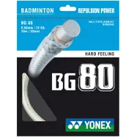 Yonex Bg 80 10 M Badminton Einzelsaite