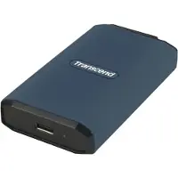 Transcend ESD410C, 4 TB, USB Typ-C, 2000 MB/s, 20 Gbit/s, Passwortschutz, Blau