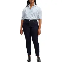Levi's für Damen. 19643-0001 Jeans 311 PL Shaping Skinny Skinny navy (14L = 46/34), Schwarz, Lässig, Baumwolle, Marine