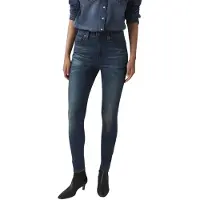 Levi's Damen Jeanshose 721 mit Stretch-Anteil, Skinny Fit, Blau (Miles Apart), W