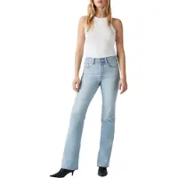 Levi's Damen Wedgie Boot, Blasted Stone Clean, 29W / 30L