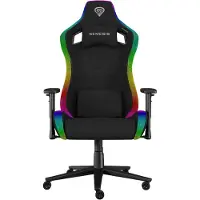 Genesis Trit 660, PC-Gamingstuhl, 150 kg, Gepolsterter Sitz, 160 cm, 195 cm, Schwarz