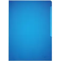 Durable 2337, 210 x 297 mm (A4), Blau, Transparent, Polypropylen (PP), Porträt, Oben & Seite, 0,12 mm
