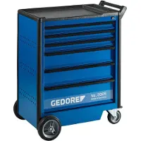 Gedore 2005 0321 Werkzeugwagen mit 6 Schubladen, 2003546