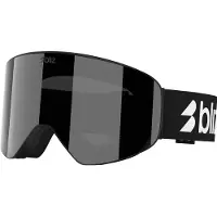 Bliz - Skibrille - Flow Matte Black/Smoke - schwarz