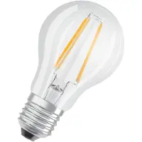 Osram LED-Lampe Value Classic A Filament, E27, 6,5W ersetzt 60W, warmweiß, 6 Stück