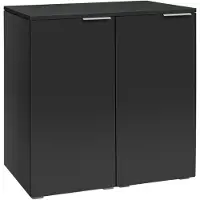 Hasena Kommode Portina Schwarz mit Regalböden zerlegt, zerlegt (zum Selbstaufbau) 90x49x85 cm – Selezione