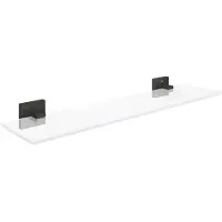 GROHE Start Cube QuickFix Glasablage, kleben oder bohren, mattschwarz