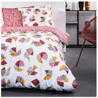 TODAY Colours Weiß Bettwäsche Set 220 x 240 cm - 3 Teile